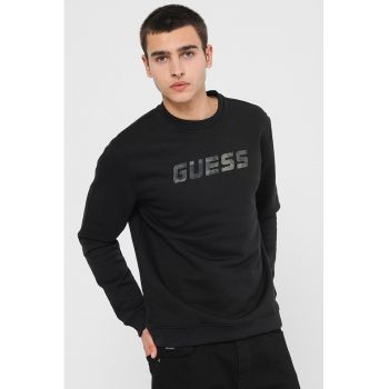 Bluza cu imprimeu logo - pentru fitness