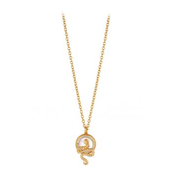 Colier de alama decorat cu pietre zirconia