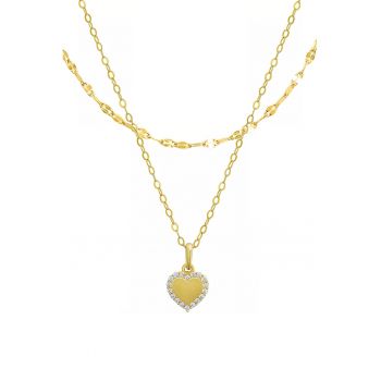 Colier placat cu aur de 18K