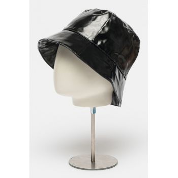 Palarie bucket cu aspect lacuit