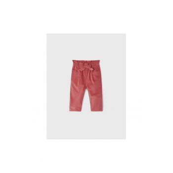 Pantaloni lungi -  300670095 - Bumbac - Roz