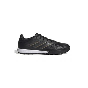 Pantofi din piele ecologica cu insertii din piele pentru fotbal Copa Pure 2