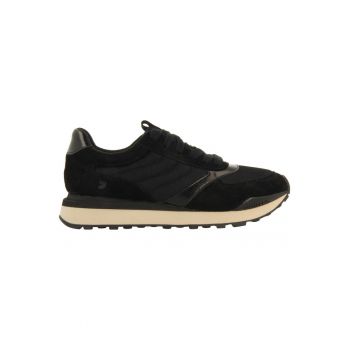 Pantofi sport cu insertii de piele intoarsa
