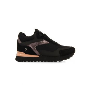 Pantofi sport cu insertii de piele intoarsa