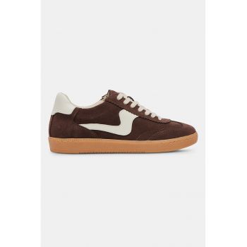 Pantofi sport cu insertii de piele intoarsa Notice Pantofi sport cu insertii de piele intoarsa Notice