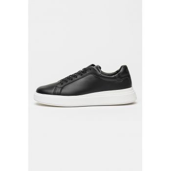 Pantofi sport de piele cu platforma