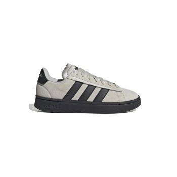 Pantofi sport de piele intoarsa si piele ecologica Grand Court Alpha