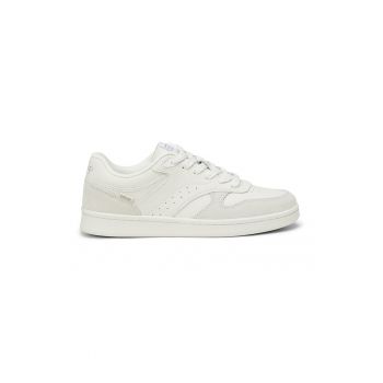 Pantofi sport de piele si piele intoarsa