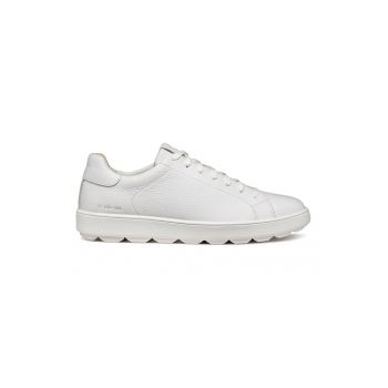 Pantofi sport din piele cu model uni