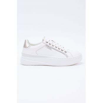 Pantofi sport din piele cu talpa wedge