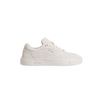 Pantofi sport din piele intoarsa cu platforma