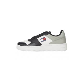 Pantofi sport din piele si piele ecologica