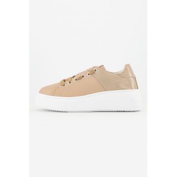 Pantofi sport low-cut din piele