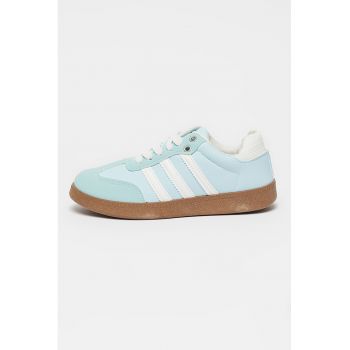Pantofi sport low-cut din piele ecologica