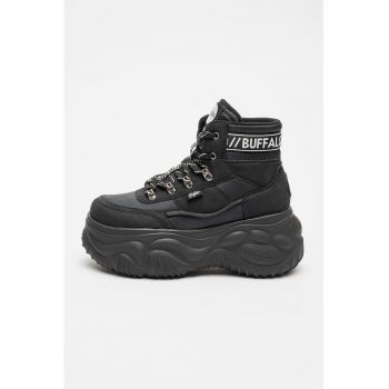 Pantofi sport mid-high flatform