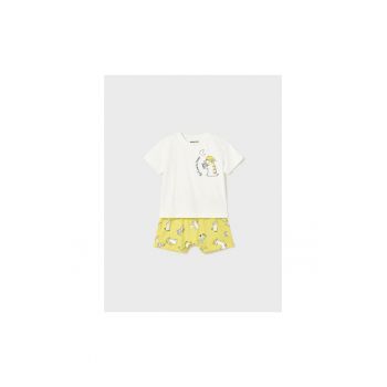 Pijama copii -  302025435 - Bumbac - Galben
