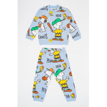 Pijama de bumbac cu Snoopy