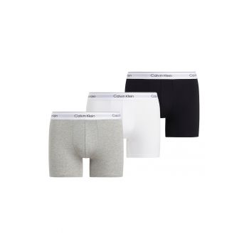 Set de boxeri cu model uni - 3 perechi