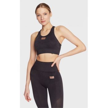 Sutien dama - EA7 Emporio Armani - Poliamida - Negru