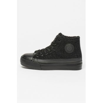 Tenisi flatform mid-high Boucle