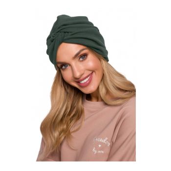 Turban dama -  Bumbac - Verde militar - Marime Universala