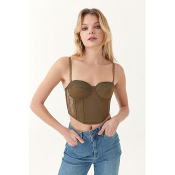 Bralette cu insertii de dantela Celia