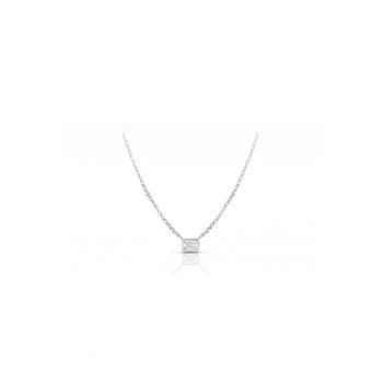Colier de otel inoxidabil cu zirconia