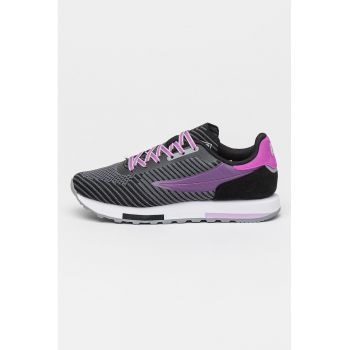 Pantofi sport cu insertii din piele intoarsa Retronique 22