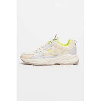 Pantofi sport de piele ecologica cu garnituri plasa Novarra