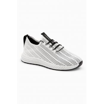 Pantofi sport de plasa cu logo