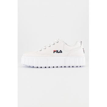 Pantofi sport flatform cu logo Sandblast