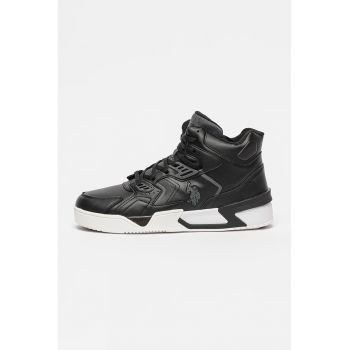Pantofi sport high-top de piele ecologica Denver