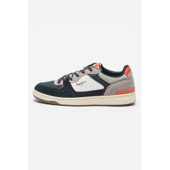 Pantofi sport low-cut cu garnituri de piele intoarsa Kore Skate