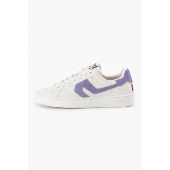Pantofi sport low-cut de piele ecologica