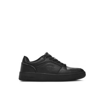 Tenisi barbati  303146023 - Piele ecologica - Negru