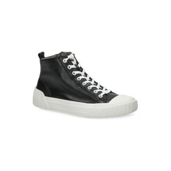 Tenisi dama -  301925033 - Piele naturala - Negru
