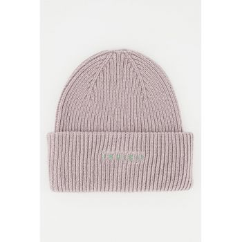 Caciula unisex din amestec de lana si casmir cu logo