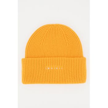 Caciula unisex din amestec de lana si casmir cu logo