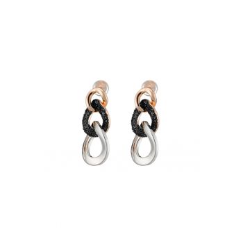 Cercei drop placati cu aur de 18K