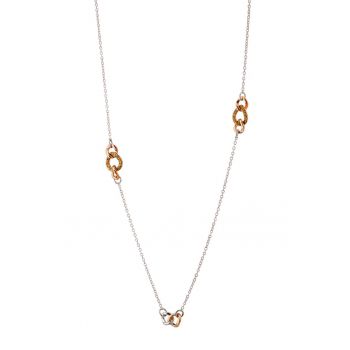 Colier placat cu aur de 18K - Auriu rose