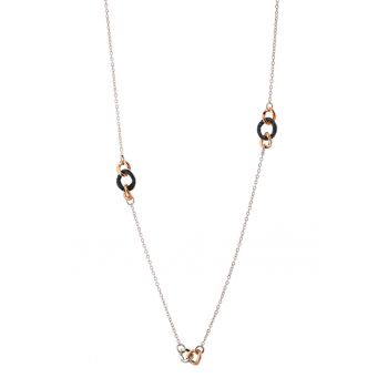 Colier placat cu aur de 18K - Auriu rose