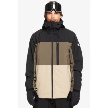 Geaca impermeabila cu vatelina si model colorblock - pentru schi Sycamore