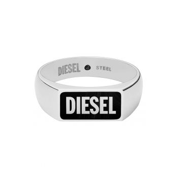 Inel unisex din otel inoxidabil cu logo