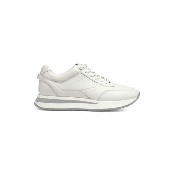 Pantofi sport de piele cu sireturi
