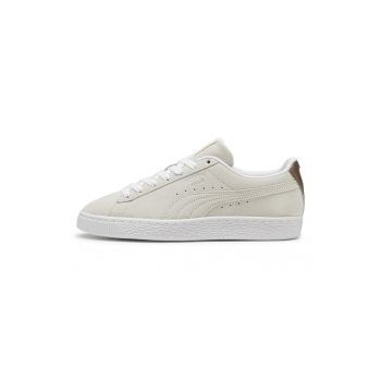 Pantofi sport de piele intoarsa cu insertii de piele