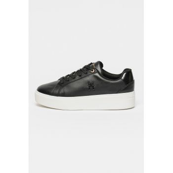 Pantofi sport din piele cu platforma Court