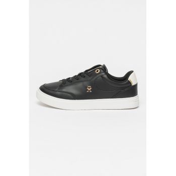 Pantofi sport low-cut din piele