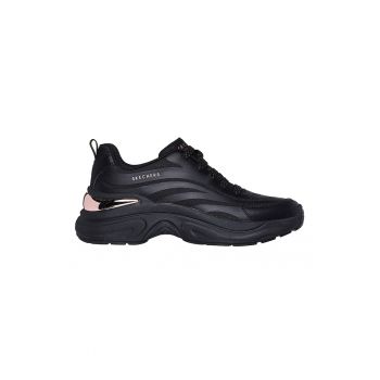 Pantofi sport slip-on cu insertii textile