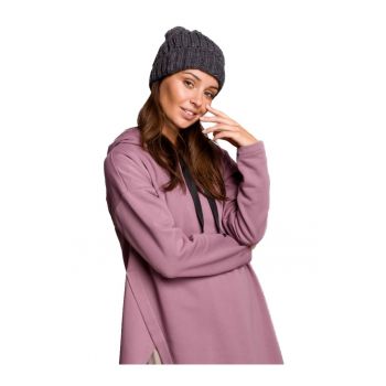 Caciula dama Tenzin -  Acril - Universal - Gri grafit
