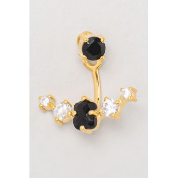 Cercel placat cu aur de 18K